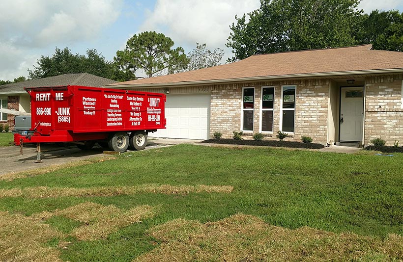 Space Saving Dumpster Rentals in Houston Area